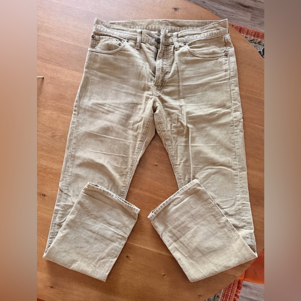 Double RL (RRL) Tan Corduroy Trousers